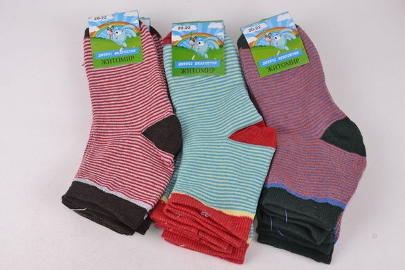 Шкарпетки дитячі "Житомир" ХЛОПОК (Арт. OK130/18-20) | 12 пар