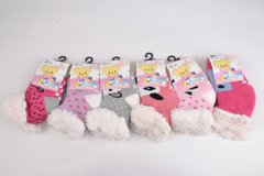 Детские носочки на МЕХУ с тормозами (Арт. C301-5/Mix) | 12 пар