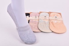 Шкарпетки-сліди жіночі "AURA" Cotton Мереживо (Арт. NDD7291/38-41) | 5 пар