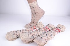 Шкарпетки капронові з візерунком (YL238/5) | 10 пар