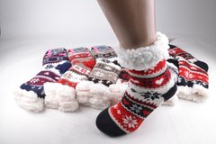 Жіночі шкарпетки на хутрі з гальмами (Арт. HD2004) | 12 пар