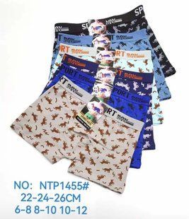 Трусы-боксеры детские COTTON (Арт. NTP1455) | 12 шт.