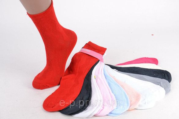 Дитячі шкарпетки сітка на дівчинку р.33-36 (Арт.D353) | 12 пар