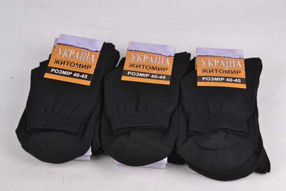 Шкарпетки чоловічі "Житомир" ХЛОПОК (ME1010/5) | 12 пар