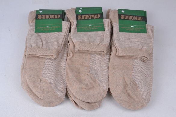 Шкарпетки чоловічі Бавовняні Сітка (Арт. ME11201-1/40-45) | 12 пар