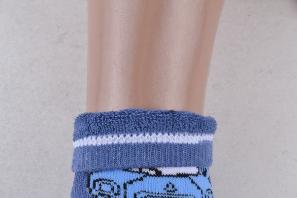 Детские махровые носки "КОРОНА" Хлопок (LKC3217/21-26) | 12 пар