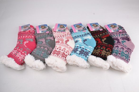 Детские носки на МЕХУ с тормозами (Арт. HD6007) | 12 пар