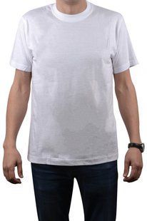 Футболка мужская Хлопковая (W140/White) | 12 шт.