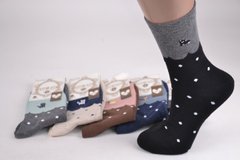 Жіночі шкарпетки з малюнком "Cotton" (Арт. NX3769/35-38) | 5 пар