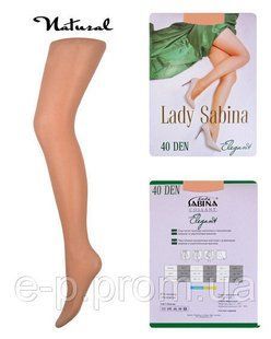Колготки Lady Sabina 40 den Elegant Natural р.6 (LS40El6) | 1 шт.