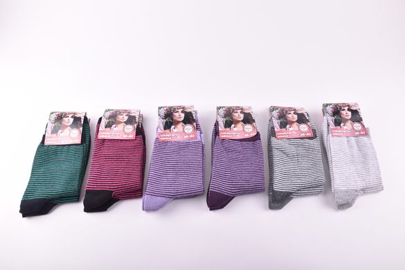 Шкарпетки жіночі "Дукат" ХЛОПОК (Арт. PT196) | 12 пар