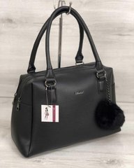 Жіноча сумка Агата чорного кольору (Арт. 55904) | 1 шт.