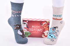 Шкарпетки жіночі "Merry Christmas" у подарунковій упаковці (Aрт. Y107/4) | 1 компл.