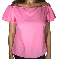 Жіноча блузка з воланом на рукаві (Арт. AT515/1) | 3 шт