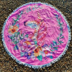 Полотенце-коврик пляжное круглое (Арт. TPA113/14)