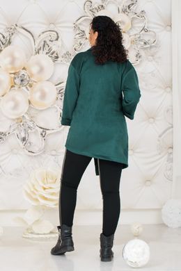 Піджак жіночий з кишенями "замша" (Арт. KL337/N/Green)