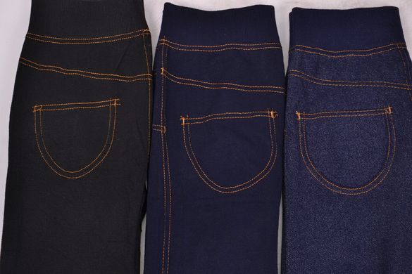 Жіночі лосини під джинс р.48-52 (B959) | 6 пар