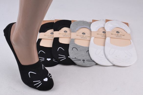 Жіночі Шкарпетки-Сліди "Cotton" (Арт. NDDX3250/35-38) | 5 пар