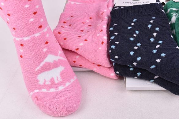 Шкарпетки жіночі з малюнком МАХРА COTTON (Арт. ME32718) | 12 пар