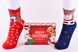 Шкарпетки Жіночі Махрові "Merry Christmas" у подарунковій упаковці (Aрт. Y105/2) | 1 компл.
