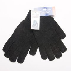 Перчатки Мужские "КОРОНА" TOUCH Черные (Арт. LK8123) | 12 пар