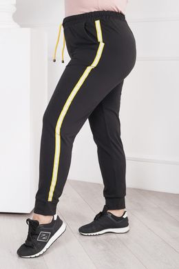 Спортивні штани жіночі (Арт. KL345/N/Yellow)