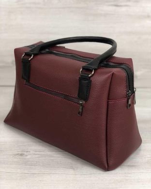 Жіноча сумка Агата бордового кольору (Арт. 55907) | 1 шт.