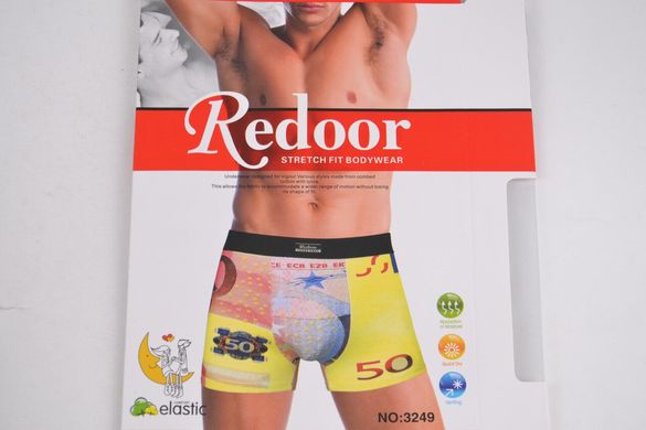 Боксеры мужские "Redoor" Cotton (Арт. AR3249) | 12 шт.