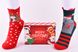 Шкарпетки Жіночі Махрові "Merry Christmas" у подарунковій упаковці (Aрт. Y105/3) | 1 компл.
