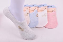 Шкарпетки-сліди жіночі "AURA" COTTON (Арт. NDD7256) | 30 пар