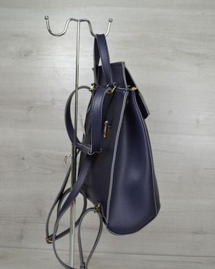 Молодіжний сумка-рюкзак синього кольору (Арт. 44202) | 1 шт.