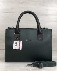 Молодежная женская сумка Ханна зеленого цвета (Арт. 56108) | 1 шт.
