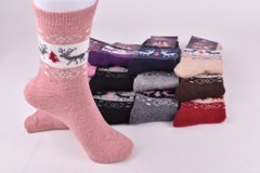 Шкарпетки жіночі "Корона" Шерсть Ангора (Арт. LKB2352) | 12 пар