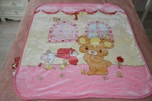 Плед Детский 105х95 см. "Microfiber" (Арт. TP50/1) | 1 шт.