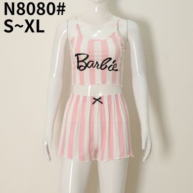 Пижама женская топ + шорты БАМБУК (Арт. KG8080) | 4 шт.