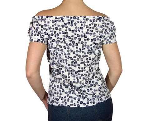 Жіноча блузка з коротким рукавом і складанням (AT512/4) | 3 шт.