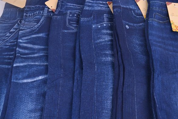 Женские лосины под джинс "Махра" (A901) | 6 пар