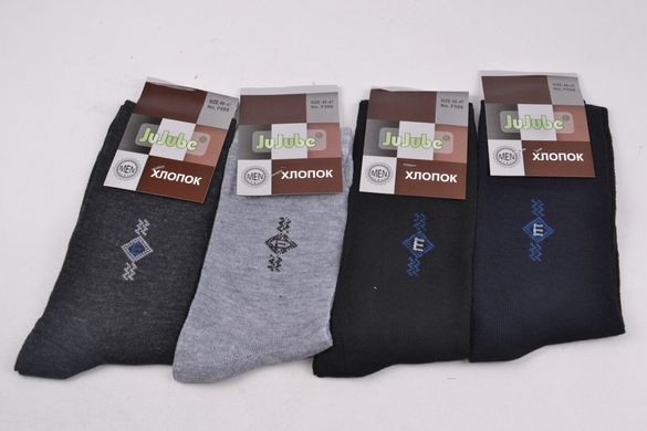 Шкарпетки чоловічі "JuJube" ХЛОПОК (F506-13) | 12 пар