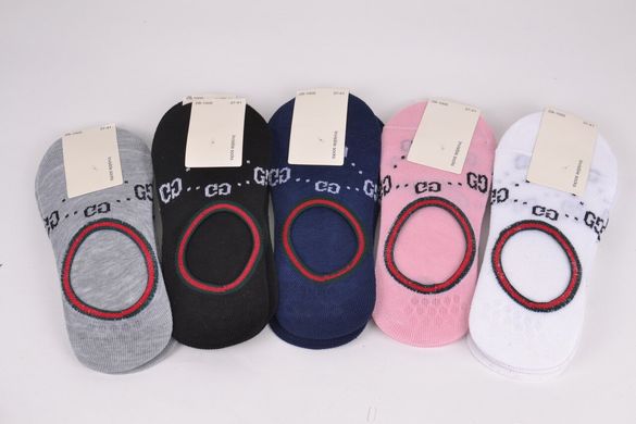 Жіночі Шкарпетки-Сліди ХЛОПОК (FEB1005-1) | 12 пар