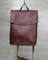 Молодіжний сумка-рюкзак бордового кольору (Арт. 44204) | 1 шт.