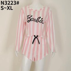 Пижама женская кофта + шорты "БАМБУК" (Арт. KG3223) | 4 шт.