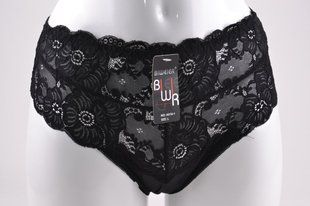 Трусики жіночі "Мереживо" (Арт. VSA018-1/Black) | 6 шт.