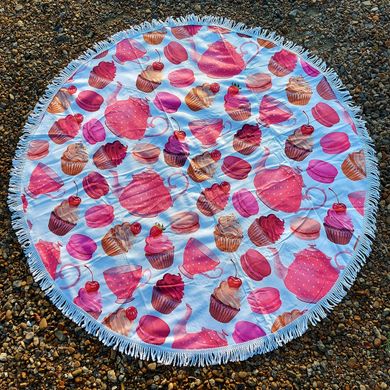 Рушник-килимок пляжне кругле (Арт. TPA113/21)