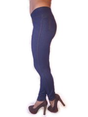 Лосіни жіночі під джинс (AT142 / Blue) | 3 пари