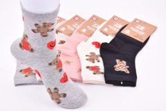 Шкарпетки жіночі з малюнком "AURA" COTTON (Арт. NZP7505) | 30 пар
