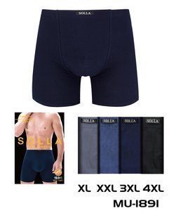 Трусы-боксеры мужские "Solla" (Арт. SA1891) | 12 шт.