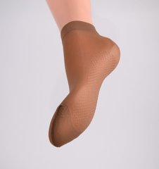 Носки капроновые с тормозом Шоколадный (YL218/Ch) | 10 пар