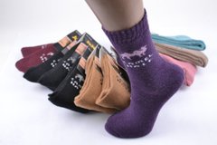 Жіночі шкарпетки "JuJube" ШЕРСТЬ (Арт. A628) | 12 пар