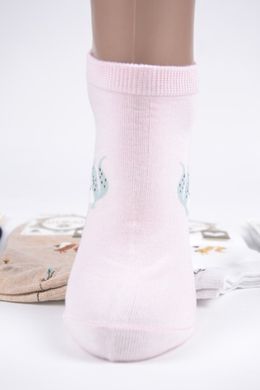 Жіночі шкарпетки занижені "AURA" Cotton (ND6229/35-38) | 5 пар