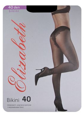 Колготки Elizabeth 40 den Bikini Charm Cappuccino р.2 (00120) | 5 штук.
